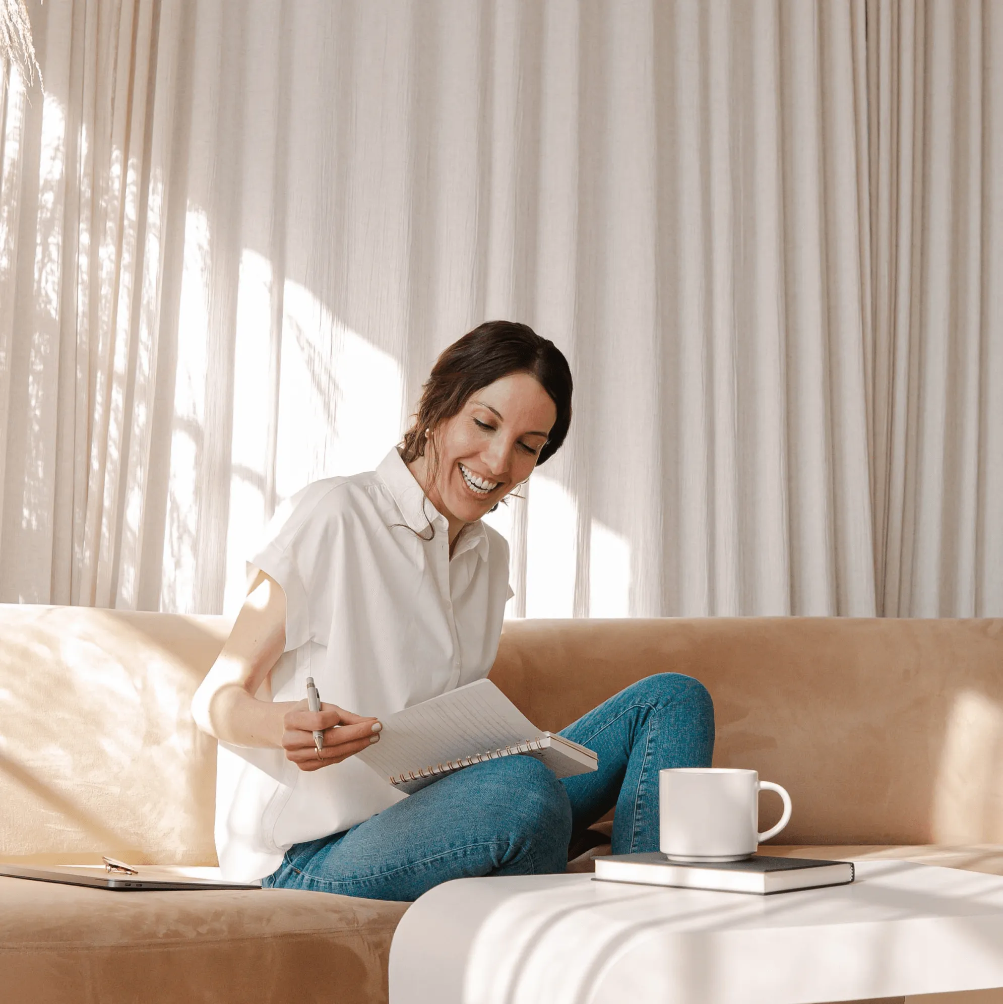 Do your due diligence when it comes to knowing what you’re covered for. Lady reading book on couch