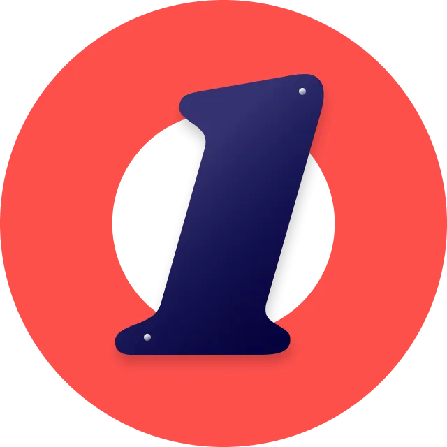 one
